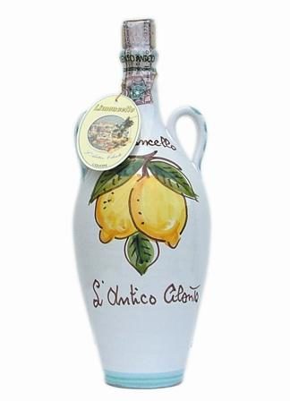 Ceramica Bomboniera Limoncello Antico Cilento